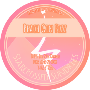 Peach Gin Fizz